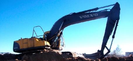 Гусеничный экскаватор Volvo EC210BLC Гусеничный экскаватор Volvo EC210BLC